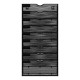 EasyPAG 10-Tier Vertical Grid Wall File Organizer, 10 Open Slots, Slanted Design for Easy Access, for Offices and Classrooms. EasyPAG 10-Tier Vertical Grid Wall File Organizer, 10 Open Slots, Slanted Design for Easy Access, for Offices and Classrooms.
