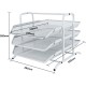 EasyPAG 3-Tier Tray File Organizer, Wire Basket Design, Good Ventilation, Curved Edges, Suitable for Office and Home Use EasyPAG 3-Tier Tray File Organizer, Wire Basket Design, Good Ventilation, Curved Edges, Suitable for Office and Home Use