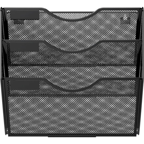 EasyPAG 3-Tier Wall-Mounted File Rack, Assembly Type, for File Classification and Space-Saving Storage.