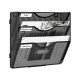 EasyPAG 3-Tier Wall-Mounted File Rack, Assembly Type, for File Classification and Space-Saving Storage.
