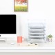 EasyPAG 5-layer tray desk organizer, file storage letter paper organizer, metal frame, breathable grid tray, suitable for home office use. EasyPAG 5-layer tray desk organizer, file storage letter paper organizer, metal frame, breathable grid tray, suitable for home office use.