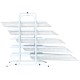 EasyPAG 5-layer tray desk organizer, file storage letter paper organizer, metal frame, breathable grid tray, suitable for home office use. EasyPAG 5-layer tray desk organizer, file storage letter paper organizer, metal frame, breathable grid tray, suitable for home office use.