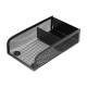 EasyPAG Office Storage 4-piece Set, Black, Durable Metal Grid Tray, File Tray, Pen Holder, Note Holder, Letter Sorter. EasyPAG Office Storage 4-piece Set, Black, Durable Metal Grid Tray, File Tray, Pen Holder, Note Holder, Letter Sorter.