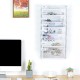 EasyPAG 8-Tier Tray Wall-Mounted File Rack, Mail Organizer, Magazine Paper Organizer, White, Wall-Mounted Grid Organizer, Multiple Compartments, Suitable for Offices, Waiting Rooms, Retail Locations. EasyPAG 8-Tier Tray Wall-Mounted File Rack, Mail Organizer, Magazine Paper Organizer, White, Wall-Mounted Grid Organizer, Multiple Compartments, Suitable for Offices, Waiting Rooms, Retail Locations.