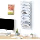 EasyPAG 10-Tier Tray Wall-Mounted File Rack, Mail Organizer, Magazine Paper Organizer, White, Wall-Mounted Grid Organizer, Multiple Compartments, Suitable for Offices, Waiting Rooms, Retail Locations. EasyPAG 10-Tier Tray Wall-Mounted File Rack, Mail Organizer, Magazine Paper Organizer, White, Wall-Mounted Grid Organizer, Multiple Compartments, Suitable for Offices, Waiting Rooms, Retail Locations.