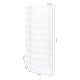 EasyPAG 10-Tier Tray Wall-Mounted File Rack, Mail Organizer, Magazine Paper Organizer, White, Wall-Mounted Grid Organizer, Multiple Compartments, Suitable for Offices, Waiting Rooms, Retail Locations. EasyPAG 10-Tier Tray Wall-Mounted File Rack, Mail Organizer, Magazine Paper Organizer, White, Wall-Mounted Grid Organizer, Multiple Compartments, Suitable for Offices, Waiting Rooms, Retail Locations.