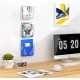 EasyPAG clear acrylic magazine rack, vertical, lightweight and sturdy, perfect for organizing magazines, brochures and notebooks. 6-pack. EasyPAG clear acrylic magazine rack, vertical, lightweight and sturdy, perfect for organizing magazines, brochures and notebooks. 6-pack.