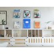 EasyPAG clear acrylic magazine rack, vertical, lightweight and sturdy, perfect for organizing magazines, brochures and notebooks. 6-pack. EasyPAG clear acrylic magazine rack, vertical, lightweight and sturdy, perfect for organizing magazines, brochures and notebooks. 6-pack.