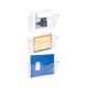 EasyPAG clear acrylic magazine rack, landscape orientation, lightweight and sturdy, perfect for magazines, brochures and notebooks. 6-pack. EasyPAG clear acrylic magazine rack, landscape orientation, lightweight and sturdy, perfect for magazines, brochures and notebooks. 6-pack.