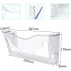 EasyPAG clear acrylic magazine rack, landscape orientation, lightweight and sturdy, perfect for magazines, brochures and notebooks. 6-pack. EasyPAG clear acrylic magazine rack, landscape orientation, lightweight and sturdy, perfect for magazines, brochures and notebooks. 6-pack.