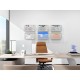 EasyPAG Wall-mounted Organizer, Durable Metal Mesh, White, Perfect for Documents and Office Supplies. EasyPAG Wall-mounted Organizer, Durable Metal Mesh, White, Perfect for Documents and Office Supplies.
