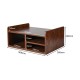 EasyPAG Desktop Wooden 2-Tier Printer Stand with Storage Fax Holder, Brown, for Home Offices, Students and Small Businesses. EasyPAG Desktop Wooden 2-Tier Printer Stand with Storage Fax Holder, Brown, for Home Offices, Students and Small Businesses.