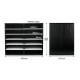 EasyPAG 6-Tier 12-Grid File Organizer in Matte Black Finish for Offices, Schools, and Creative Studios. EasyPAG 6-Tier 12-Grid File Organizer in Matte Black Finish for Offices, Schools, and Creative Studios.