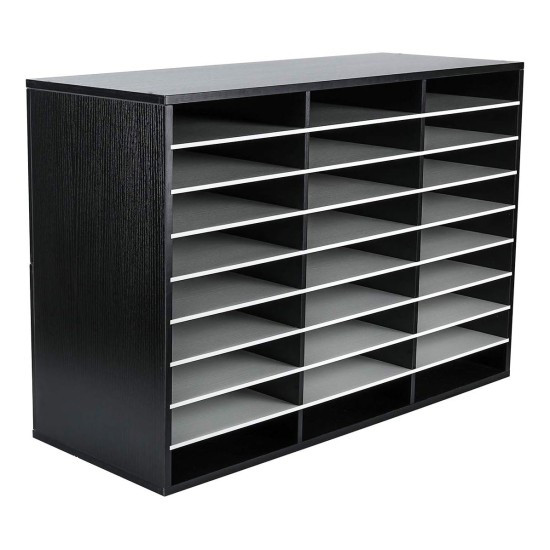 EasyPAG 9 Tier 27-Grid File Organizer in Matte Black Finish for Offices, Schools, and Creative Studios. EasyPAG 9 Tier 27-Grid File Organizer in Matte Black Finish for Offices, Schools, and Creative Studios.