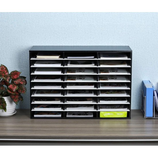 EasyPAG 9 Tier 27-Grid File Organizer in Matte Black Finish for Offices, Schools, and Creative Studios. EasyPAG 9 Tier 27-Grid File Organizer in Matte Black Finish for Offices, Schools, and Creative Studios.