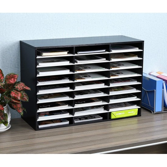 EasyPAG 9 Tier 27-Grid File Organizer in Matte Black Finish for Offices, Schools, and Creative Studios. EasyPAG 9 Tier 27-Grid File Organizer in Matte Black Finish for Offices, Schools, and Creative Studios.