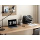 EasyPAG Fan-Shaped 6-Grid Desktop Grid Tray File Organizer, Metal, Black. EasyPAG Fan-Shaped 6-Grid Desktop Grid Tray File Organizer, Metal, Black.