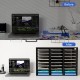 EasyPAG 9 Tier 27 File Tray, Metal Wood File Holder, Magazine Organizer, Black Grid Design, Suitable for Home or Office Use. EasyPAG 9 Tier 27 File Tray, Metal Wood File Holder, Magazine Organizer, Black Grid Design, Suitable for Home or Office Use.