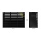 EasyPAG 9 Tier 27 File Tray, Metal Wood File Holder, Magazine Organizer, Black Grid Design, Suitable for Home or Office Use. EasyPAG 9 Tier 27 File Tray, Metal Wood File Holder, Magazine Organizer, Black Grid Design, Suitable for Home or Office Use.