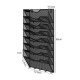 EasyPAG Wall Mounted Organizer, Durable Metal, Curved Slots, Label Compartments, Key Holder, for Office, Students and Professionals - Black. EasyPAG Wall Mounted Organizer, Durable Metal, Curved Slots, Label Compartments, Key Holder, for Office, Students and Professionals - Black.