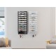 EasyPAG Wall Mount Organizer, Black Finish, Label Compartments, Key Holder, for Office and Home Workspace. EasyPAG Wall Mount Organizer, Black Finish, Label Compartments, Key Holder, for Office and Home Workspace.