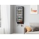 EasyPAG Wall Mount Organizer, Black Finish, Label Compartments, Key Holder, for Office and Home Workspace. EasyPAG Wall Mount Organizer, Black Finish, Label Compartments, Key Holder, for Office and Home Workspace.