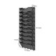 EasyPAG Wall Mount Organizer, Black Finish, Label Compartments, Key Holder, for Office and Home Workspace. EasyPAG Wall Mount Organizer, Black Finish, Label Compartments, Key Holder, for Office and Home Workspace.