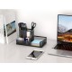 EasyPAG Desktop Organizer - Sturdy Black Metal Mesh, Minimalist Style - Perfect for Office and Students. EasyPAG Desktop Organizer - Sturdy Black Metal Mesh, Minimalist Style - Perfect for Office and Students.