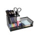 EasyPAG Desktop Organizer - Sturdy Black Metal Mesh, Minimalist Style - Perfect for Office and Students. EasyPAG Desktop Organizer - Sturdy Black Metal Mesh, Minimalist Style - Perfect for Office and Students.
