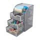 EasyPAG Metal Mesh Organizer, Set, Breathable, Suitable for Office, Home, Storage EasyPAG Metal Mesh Organizer, Set, Breathable, Suitable for Office, Home, Storage