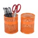 EasyPAG Pencil Holder Makeup Brush Organizer Stationery Storage Box, Cylindrical, Perforated Design, Durable Metal Material, Stylish Office Storage Box. 2 Pack. EasyPAG Pencil Holder Makeup Brush Organizer Stationery Storage Box, Cylindrical, Perforated Design, Durable Metal Material, Stylish Office Storage Box. 2 Pack.