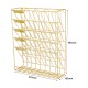 EasyPAG wall mounted organizer, sturdy metal construction, elegant gold finish, suitable for office, home and retail spaces.