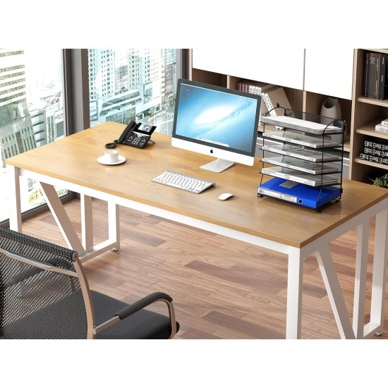 EasyPAG Desktop Grid 6-Tier Desktop Organizer, Metal, Black, for Retail, Office and Home.