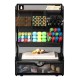 EasyPAG Black Grid Desktop Organizer with Spacious Drawers for Students and Professionals