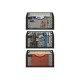EasyPAG modern black metal grid storage box, suitable for storing desktop items, magazines, etc.