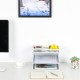 EasyPAG Desktop Stackable Desk Organizer File Rack Magazine Storage File Organizer, 2 Layers, Sturdy Metal Mesh. For Office and Business.