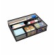 EasyPAG Light Desk Organizer Office Stationery Storage Pen Holder, Multi-compartment Design, Durable, Storage Solution for Tools, Crafts and Office Supplies.
